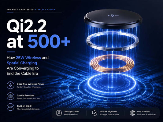 Qi2 2.0 Deep Dive: The Tech Behind 25W Wireless Charging and Why the W98A Is the Smartest Buy Right Now