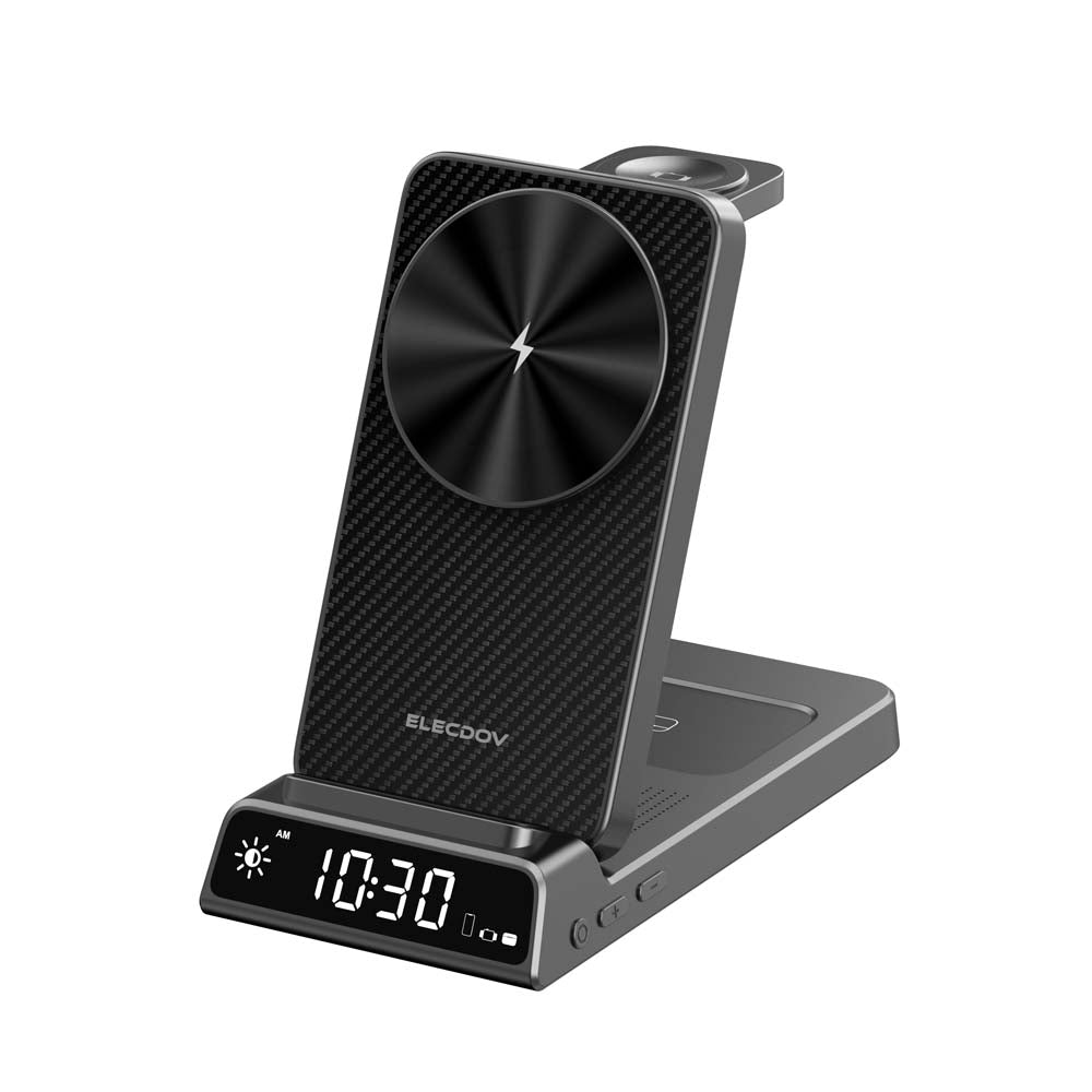 Elecdov CE19A 3 In 1 Magnetic Charging-Carbon fiber black