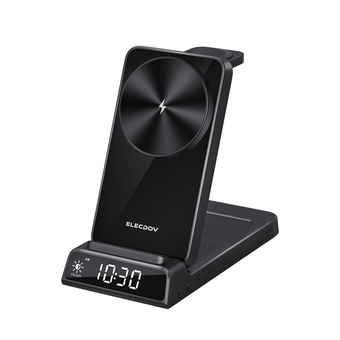 Elecdov CE19S 3-in-1 Wireless Charger – Black