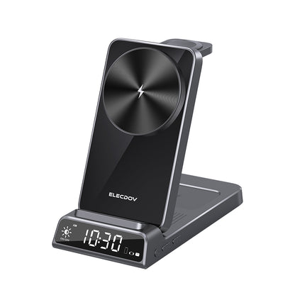 Elecdov CE19S-CF 3 In 1 Magnetic Charging – Grey