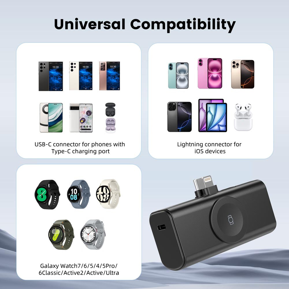Elecdov P6 2 In 1 Magnetic Charging Universal Compatibility