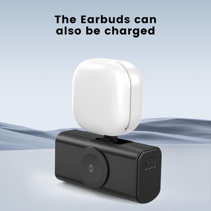 Elecdov P6 2 In 1 Magnetic Charging The Earbuds canalso be charged