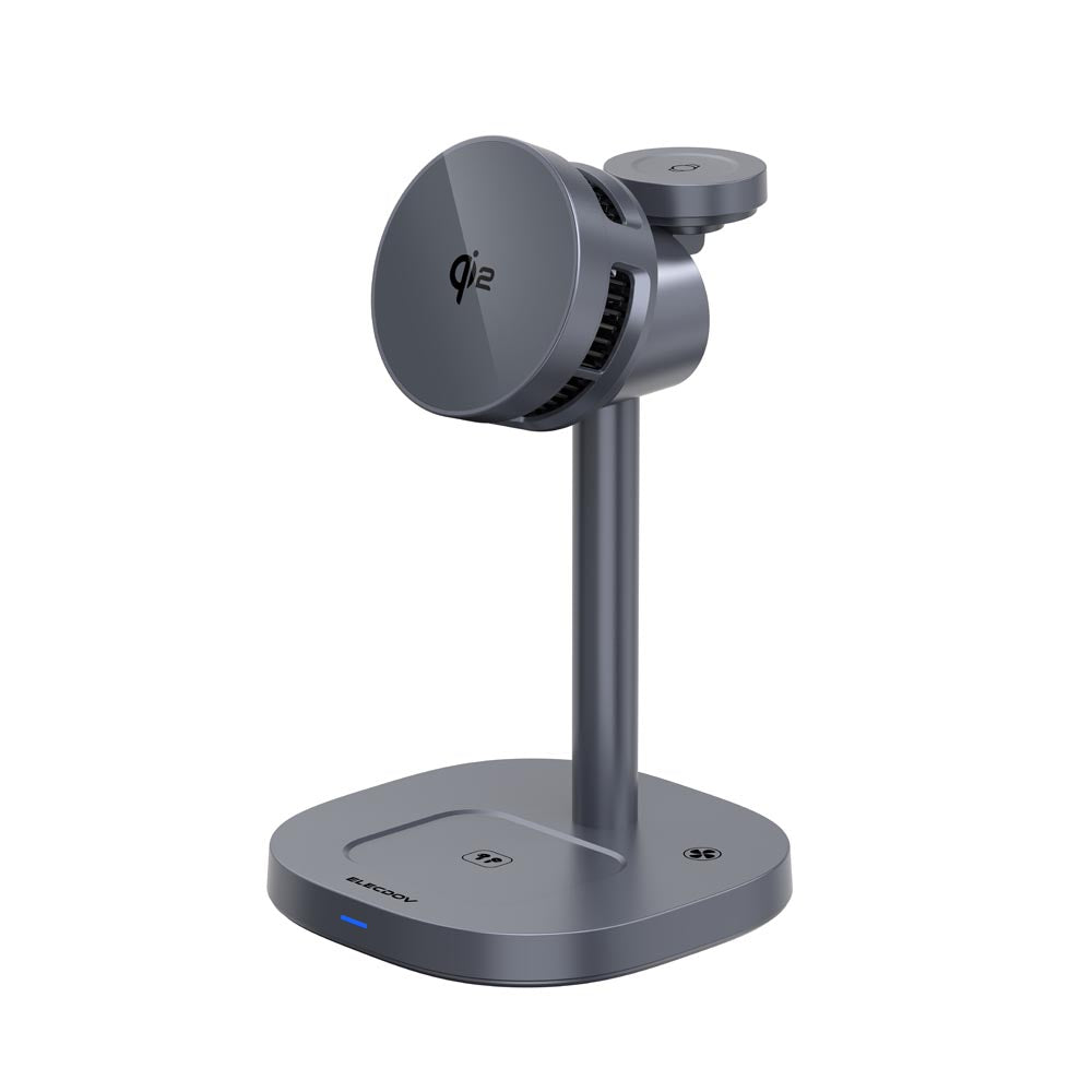 Elecdov W98A 3 In 1 Magnetic Charging Station for iphone, Qi2 CertifiedCharger