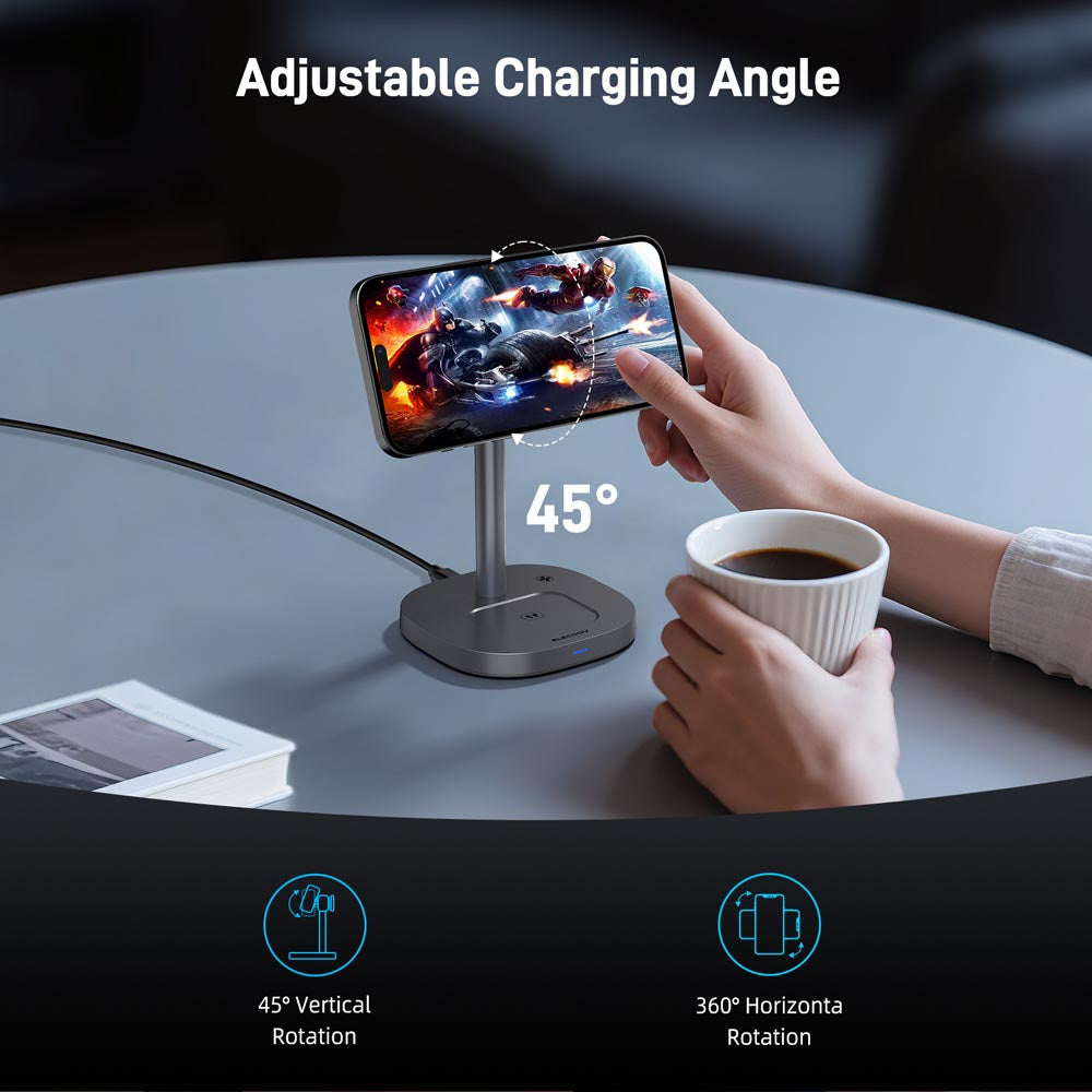 Elecdov W98A 3 In 1 Magnetic Charging Adjustable Charging Angle