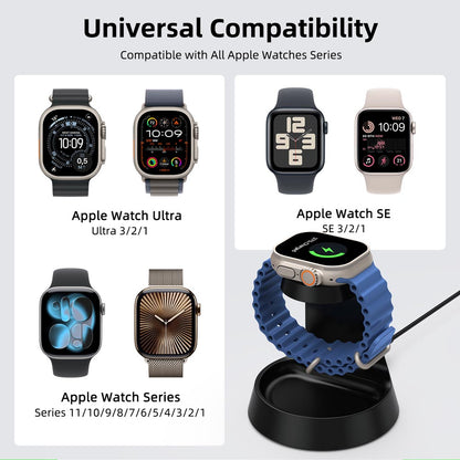 Elecdov WCO1A 3 In 1 Magnetic Charging Compatible with All Apple Watches Series
