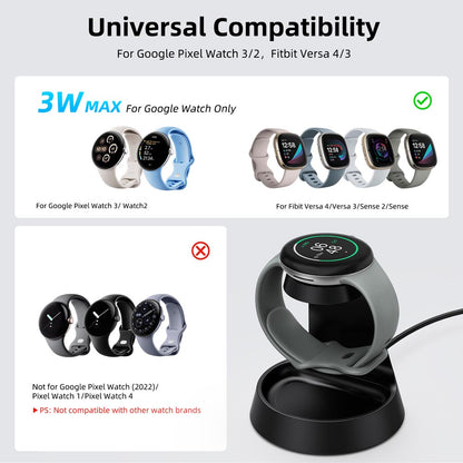 Elecdov WC01G 3 In 1 Magnetic Charging wide Compatibility Various Google Pixel Watch