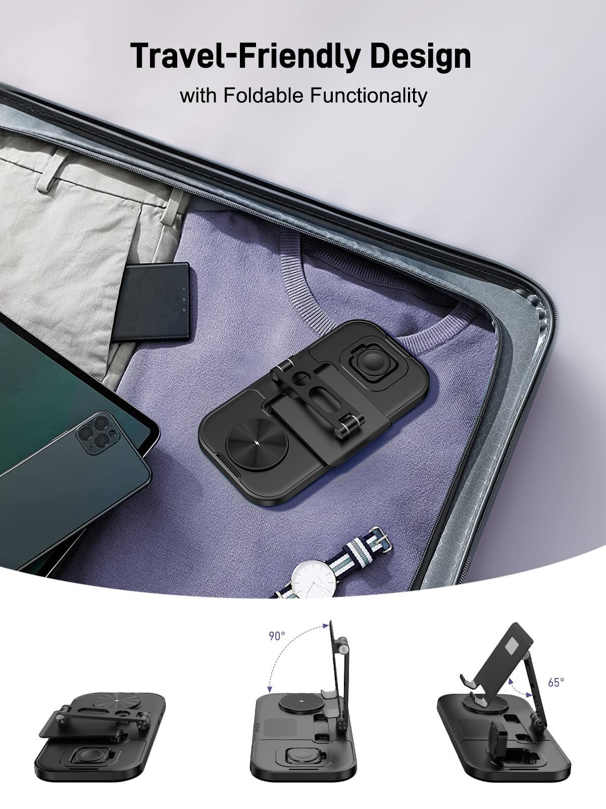 4-in-1-Ladestation für kabelloses Laden von Apple iPhone, Apple Watch, Ohrhörern, iPad und mehreren anderen Geräten 